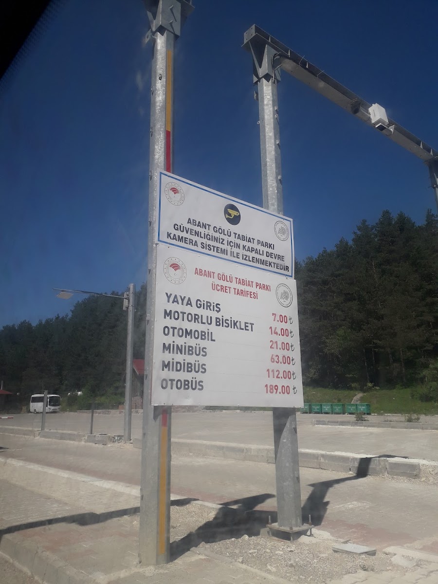 Abant tabiat parkı gişesi — fotoğraf 1