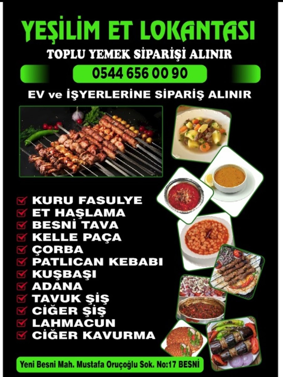 BESNİ Yeşilim Et lokantası — fotoğraf 2