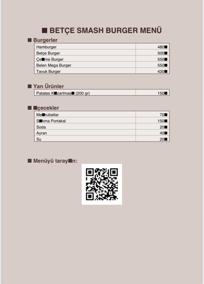 Betçe Burger ve Coffee Betçe — fotoğraf 2