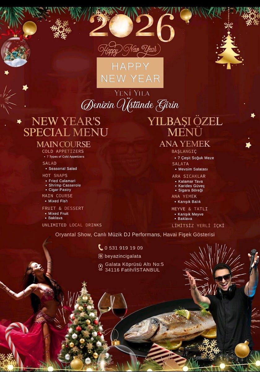 Beyaz İnci Restaurant Galata Köprüsü — fotoğraf 5