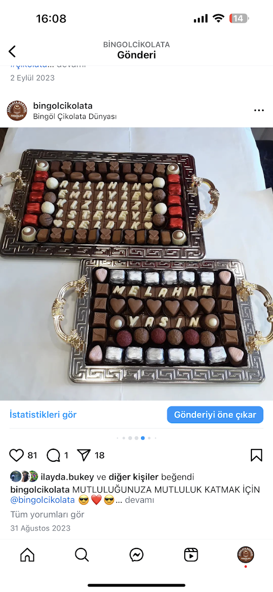BİNGÖL ÇİKOLATA DÜNYASI — fotoğraf 1