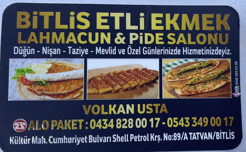 BİTLİS ETLİ EKMEK PİDE VE LAHMACUN SALONU — fotoğraf 3