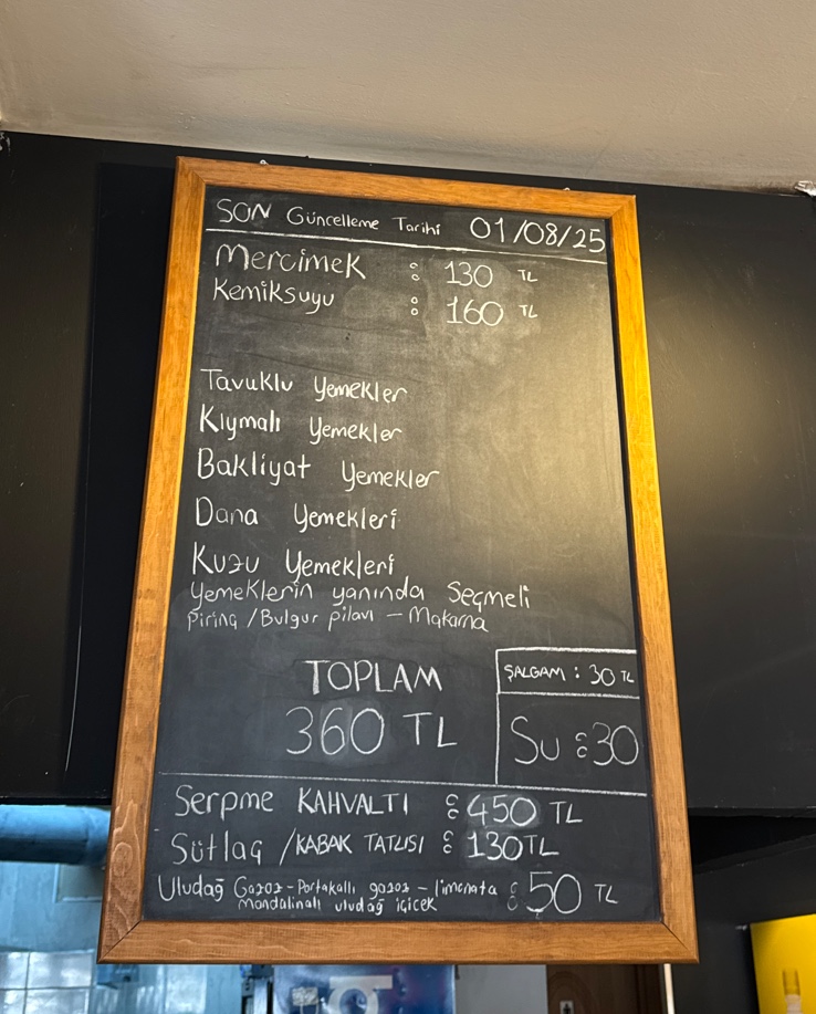 Cheflerin Günlüğü ESNAF LOKANTASI — fotoğraf 2