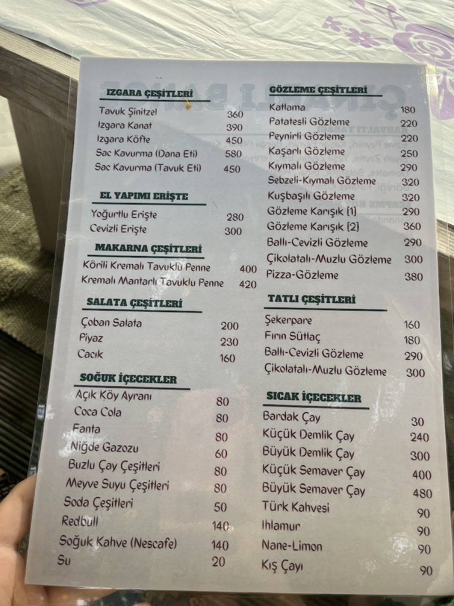 Çınarlı Bahçe Sinop Kahvaltı Restoranı&Bungalov Konaklama — fotoğraf 4