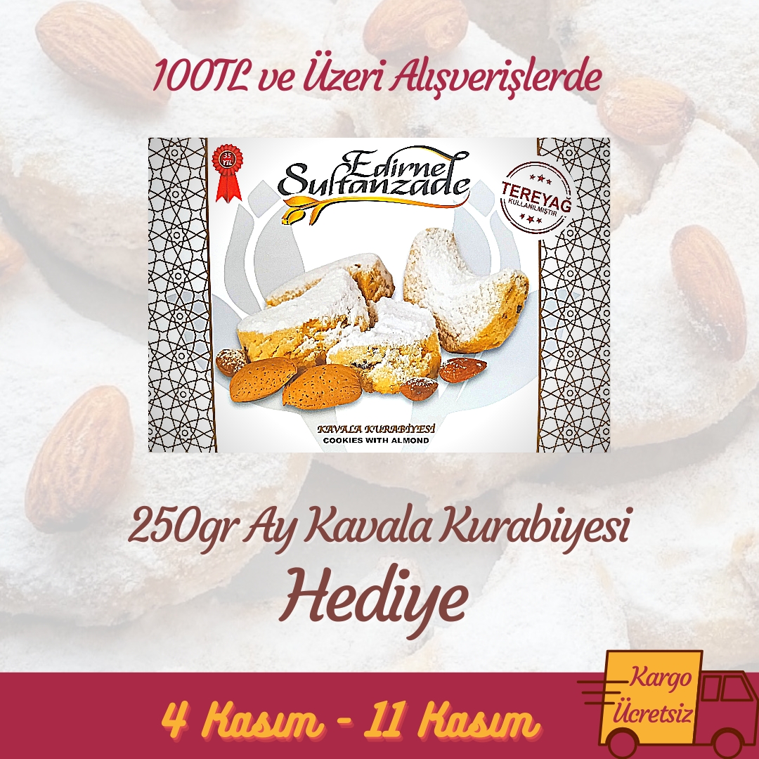 Edirne Sultanzade | Badem Ezmesi | Kavala Kurabiyesi — fotoğraf 7