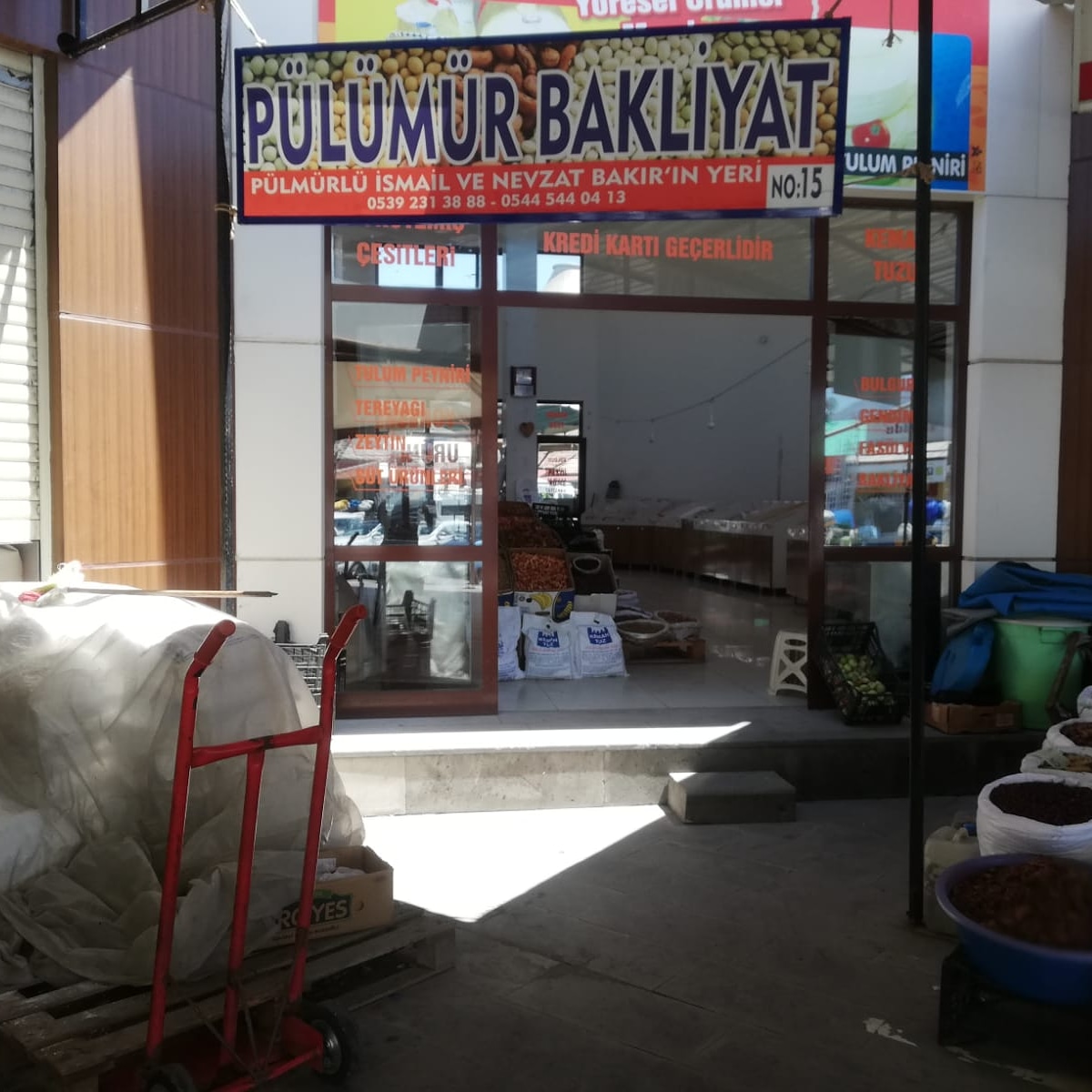 Erzincan Yöresel Ürünleri Pülümür Bakliyat Nevzat Bakır ın yeri — fotoğraf 1