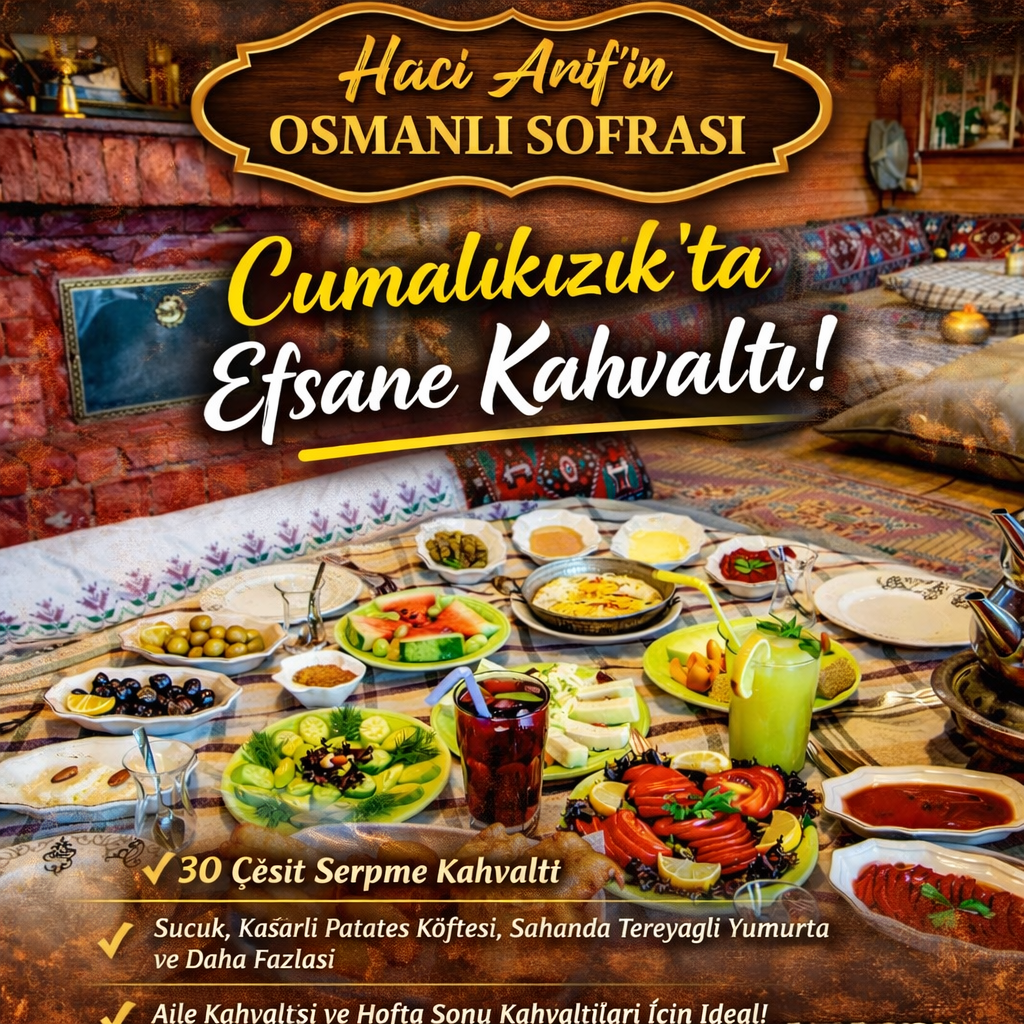 Hacı Arif’in Osmanlı Sofrası – Cumalıkızık Kahvaltı — fotoğraf 4