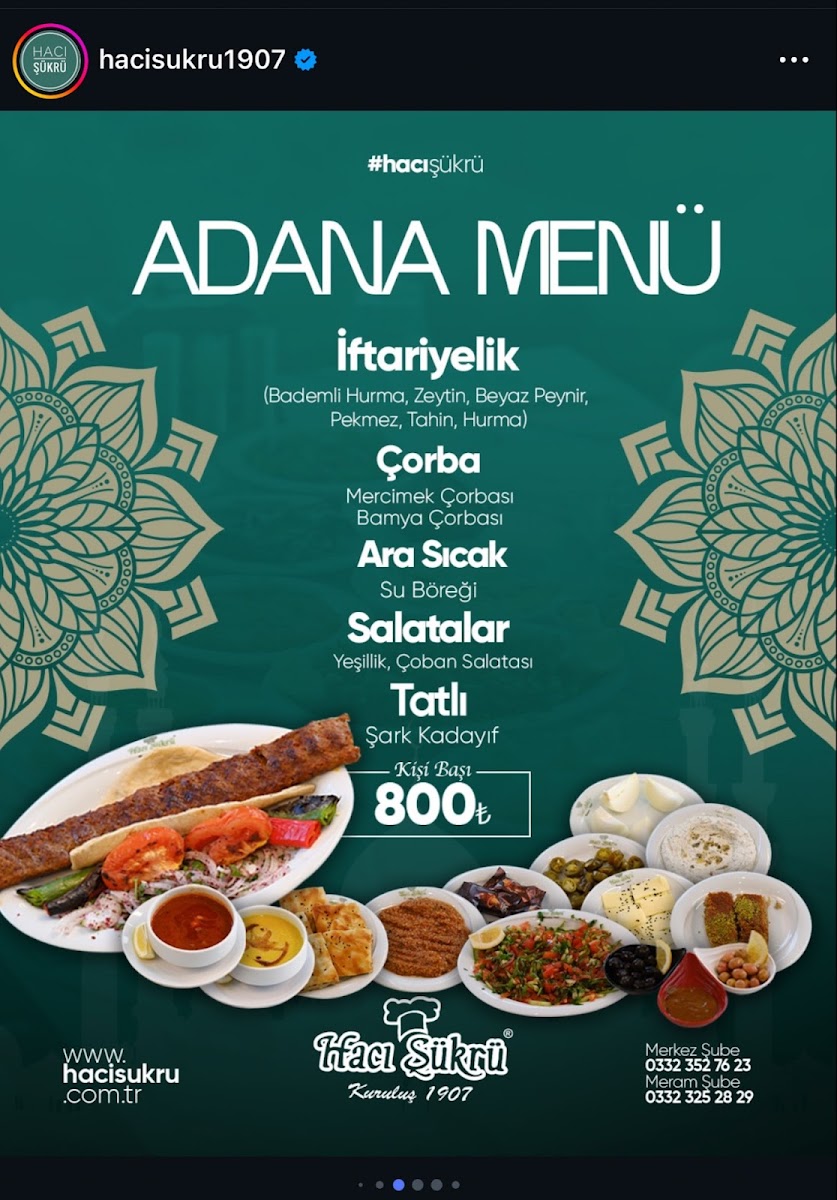 Hacı Şükrü 1907 Kebap Salonları Merkez — fotoğraf 4