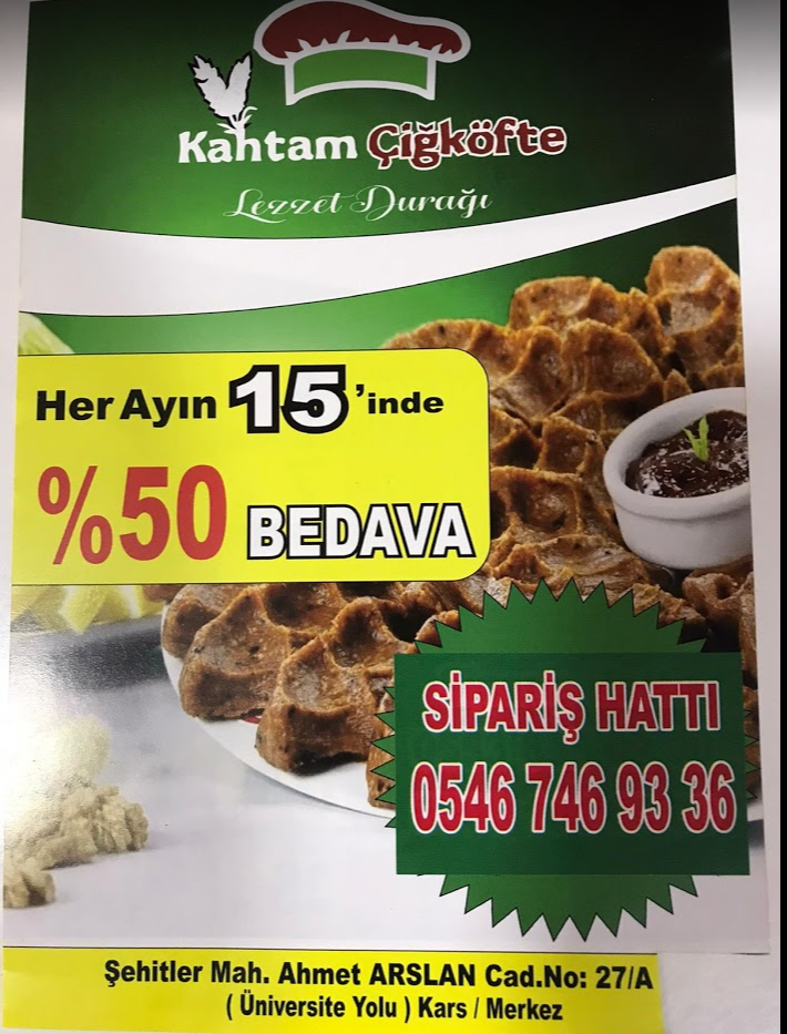 Kahtam Çiğ Köfte — fotoğraf 2