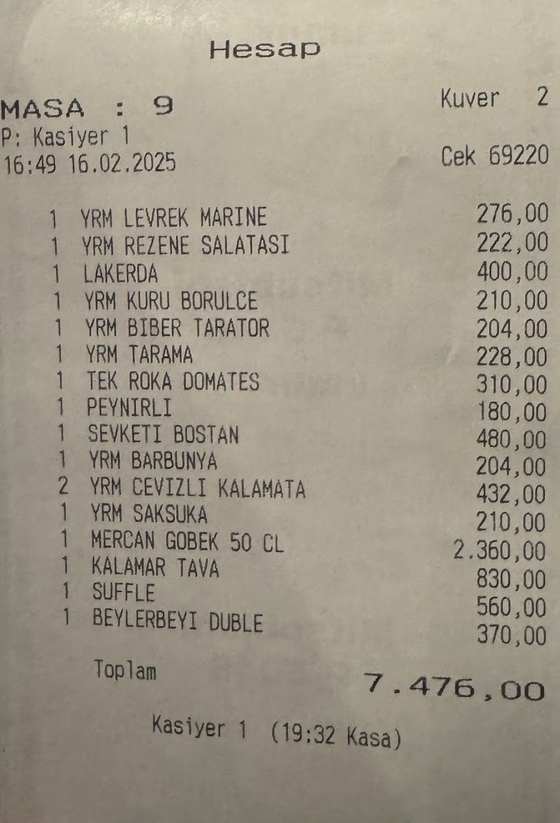 Memedof Balık Restaurant — fotoğraf 4