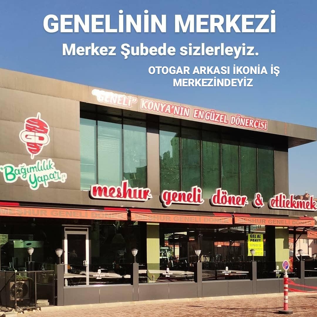 MEŞHUR GENELİ DÖNER MERKEZ Selçuklu İkonia şube — fotoğraf 8