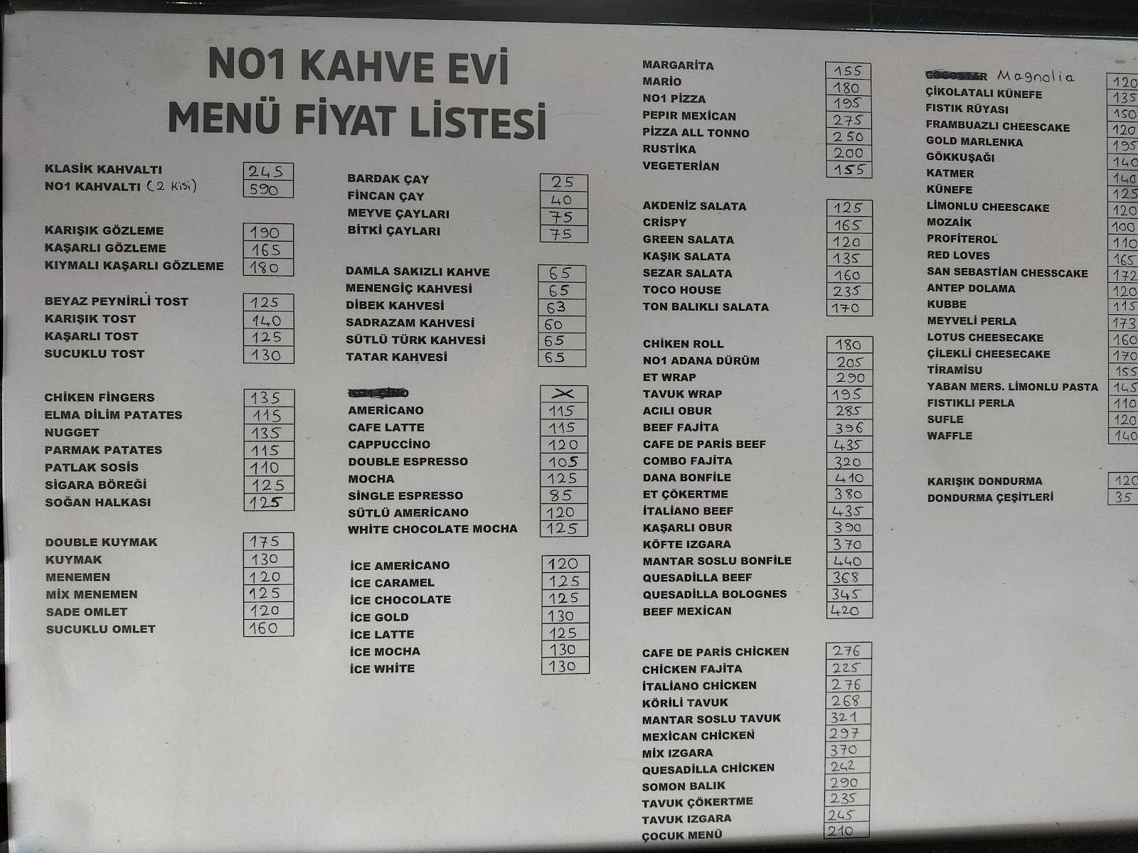 No1 Kahve Evi — fotoğraf 4