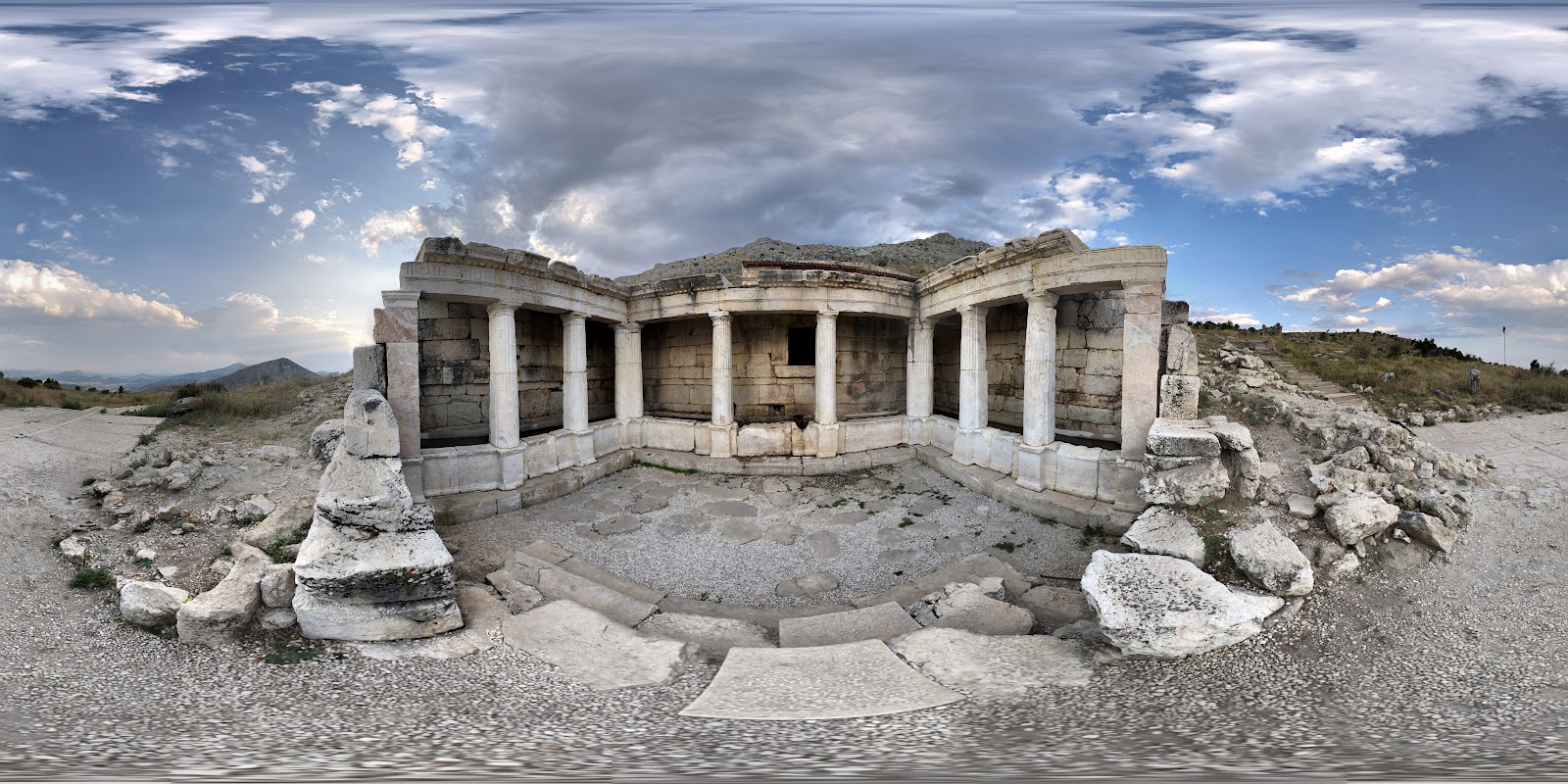 Sagalassos Fountain House and Neon Library — fotoğraf 3