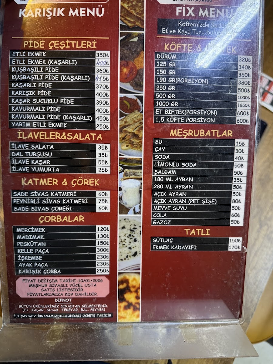 Sivas Etli Pide & Sivas Köfte Salonu — fotoğraf 2