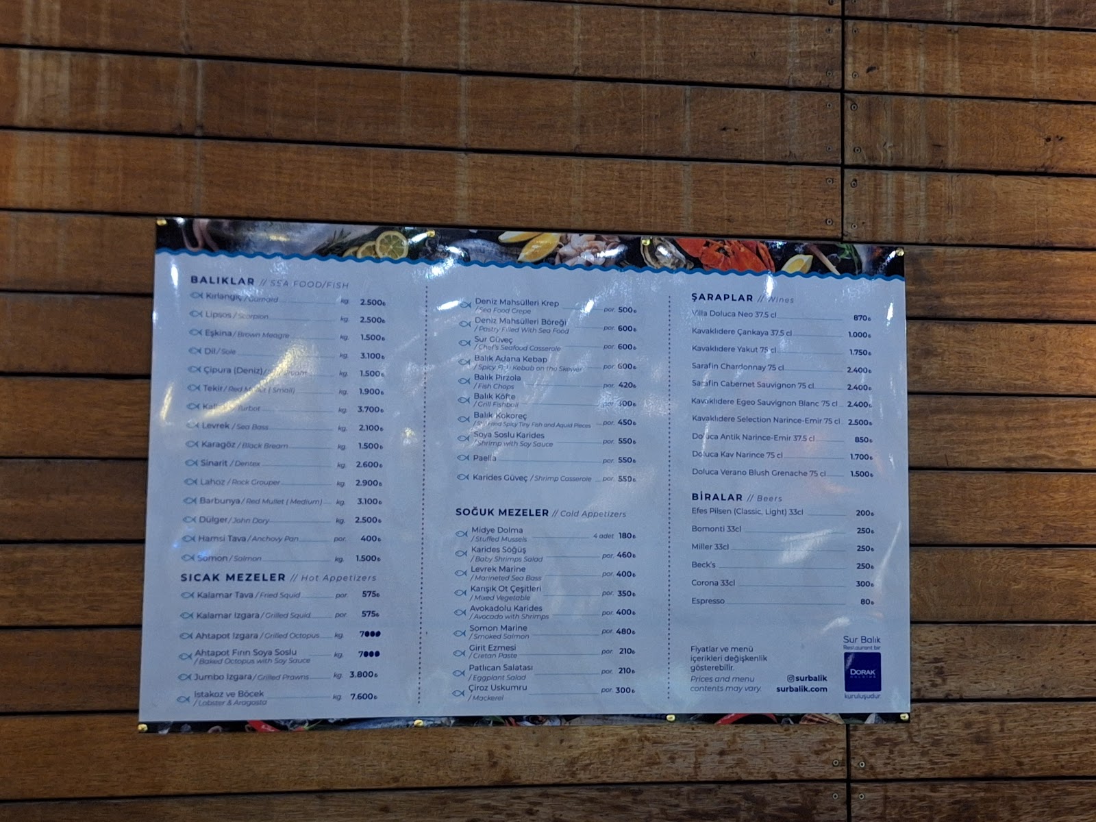 Sur Balık Restoran Sarayburnu — fotoğraf 5