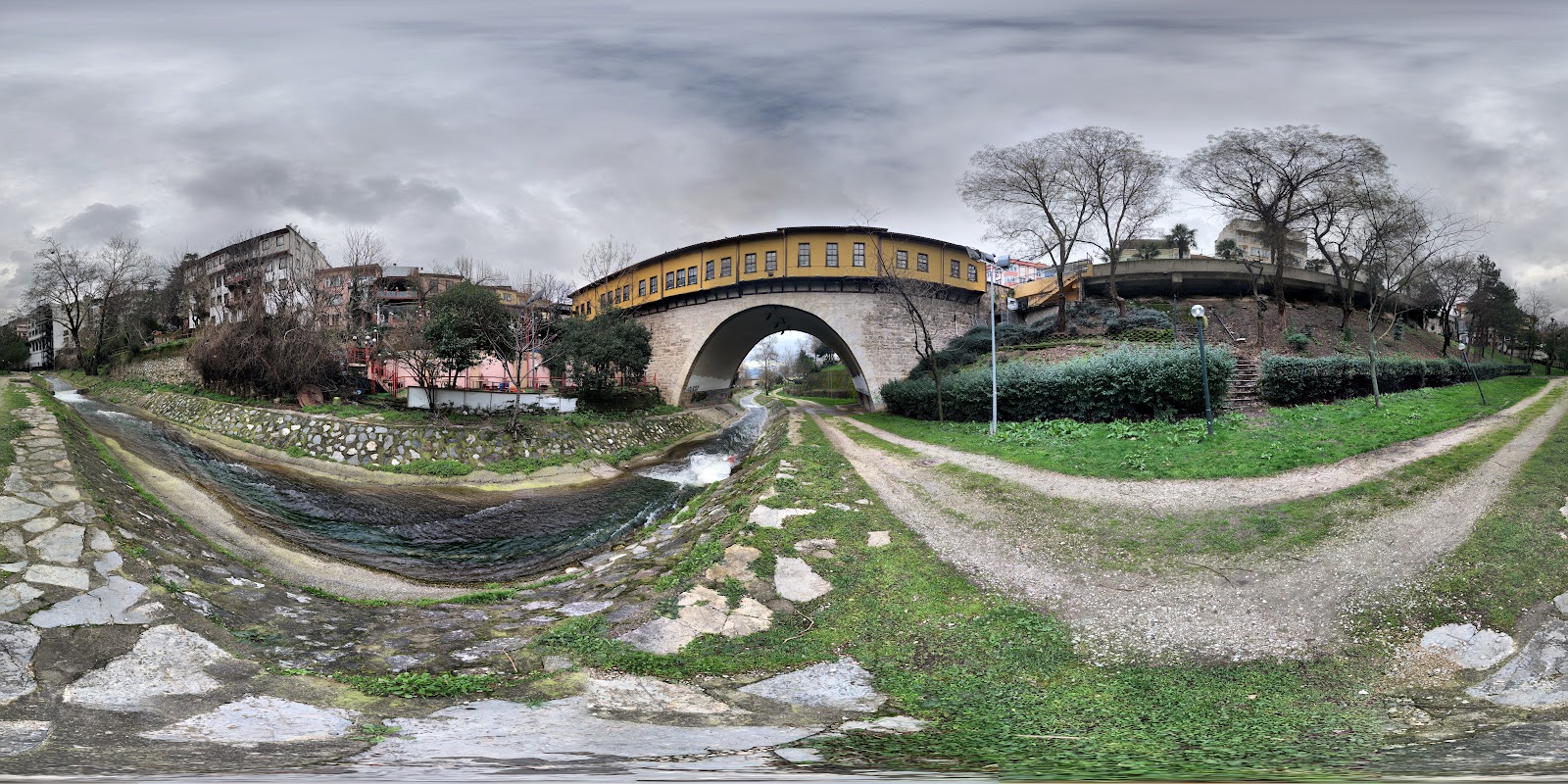 Tarihi Irgandı Çarşılı Köprü- Feyezan Ebru Atölyesi — fotoğraf 5
