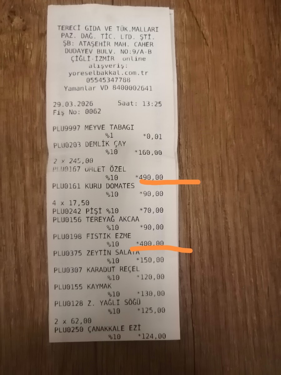 Tereci Mavişehir Kahvaltı ve Satış Mağazası — fotoğraf 2