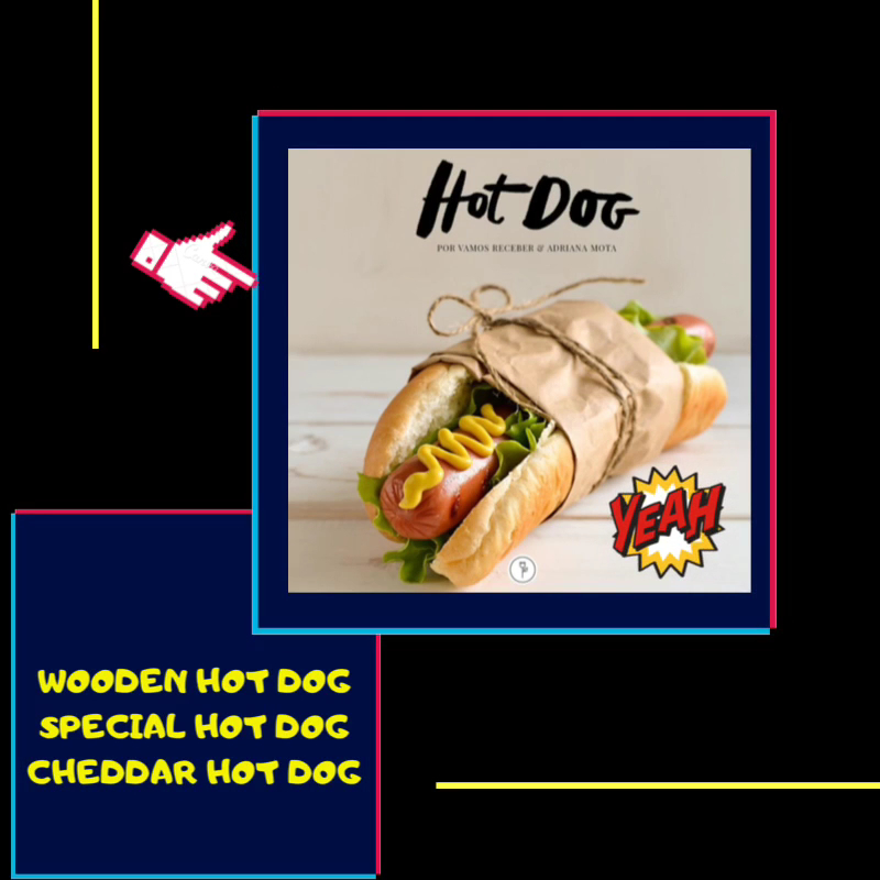 Wooden Burger & Fries — fotoğraf 3