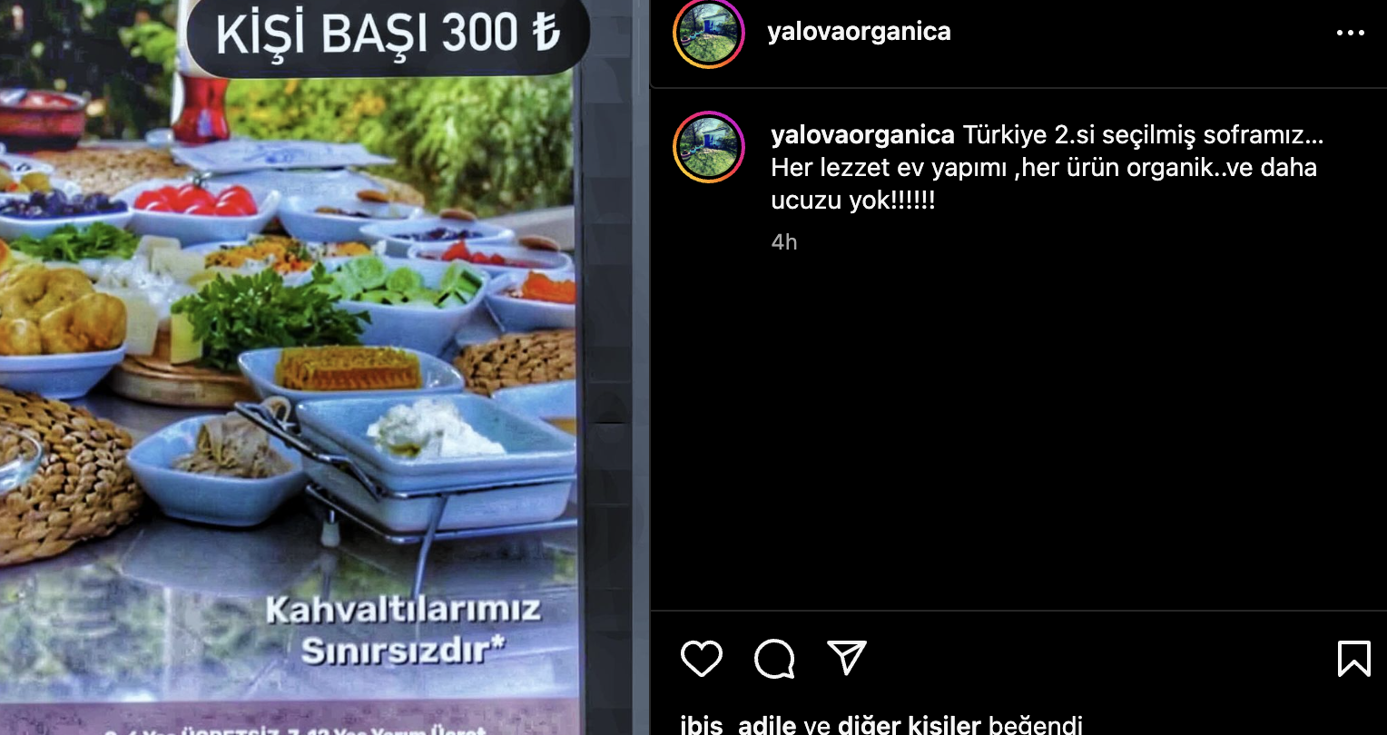 Yalova Organica Restaurant — fotoğraf 4