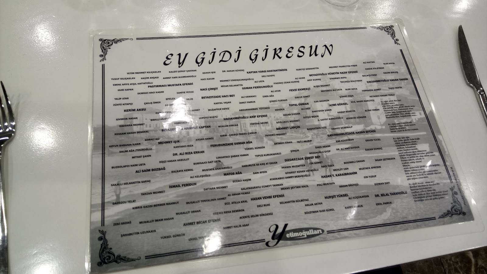 Yetimoğulları Kebap Ve Pide Salonu — fotoğraf 2